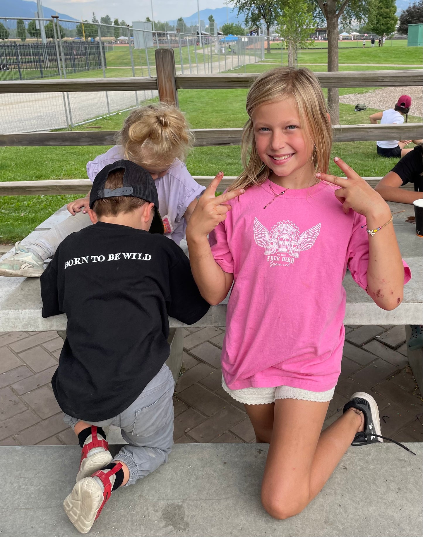 YOUTH “Young wild and free” TEE