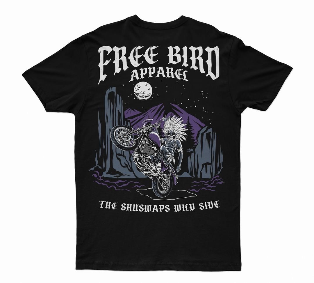 “THE SHUSWAPS WILD SIDE” TEE